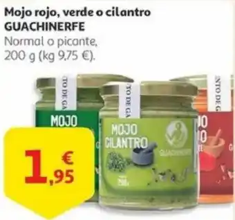 Alcampo GUACHINERFE Mojo rojo, verde o cilantro oferta