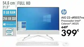 Carrefour Hp aio 22-df0037ns oferta