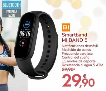 Carrefour Smartband mi band 5 oferta