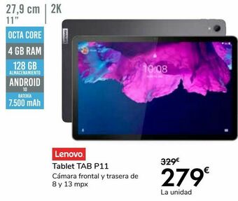 Carrefour Lenovo tablet tab p11 oferta