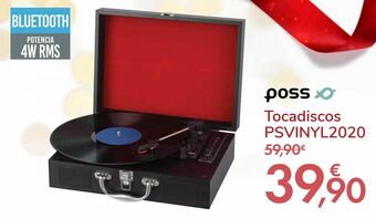 Carrefour Poss tocadiscos psvinyl2020 oferta