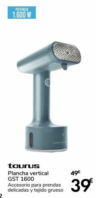 Carrefour Taurus plancha vertical gst 1600 oferta