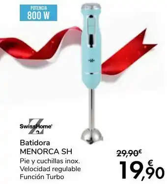 Carrefour Swisshome batidora menorca sh oferta