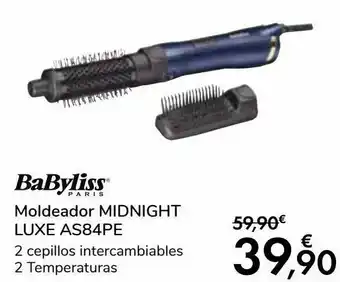 Carrefour Babyliss moldeador midnight luxe as84pe oferta