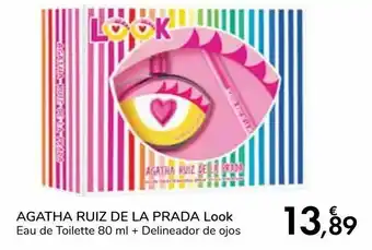 Carrefour Agatha ruiz de la prada look eau de toilette + delineador de ojos oferta