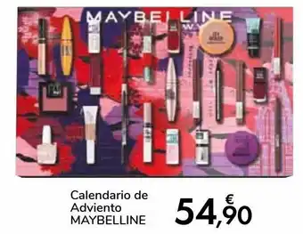 Carrefour Calendario de adviento maybelline oferta