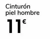 Carrefour Cinturón piel hombre oferta