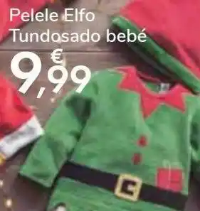 Carrefour Pelele elfo tundosado bebé oferta