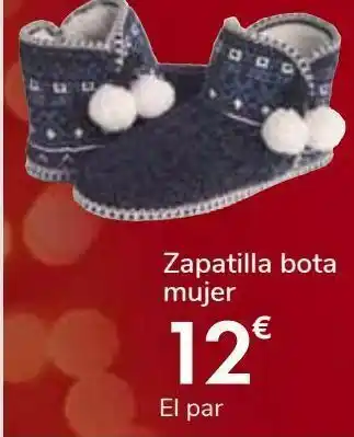 Carrefour Zapatillas bota mujer oferta