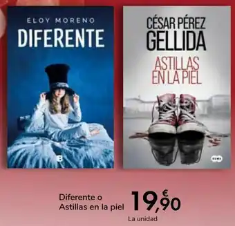 Carrefour Diferente o astillas en la piel oferta