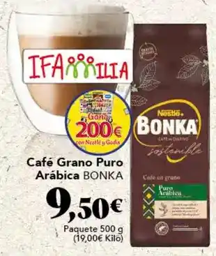 Gadis Bonka - café grano puro arábica oferta