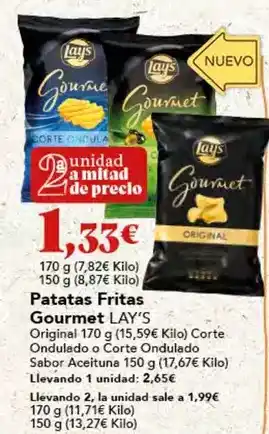 Gadis Lay's - patatas fritas gourmet oferta