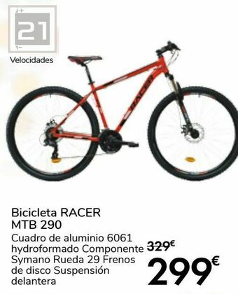Carrefour Bicicleta racer mtb 290 oferta