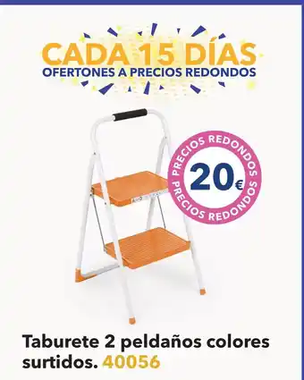 Tiendas MGI Taburete 2 peldanos colores surtidos. 40056 oferta