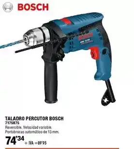 Optimus Bosch - taladro percutor oferta