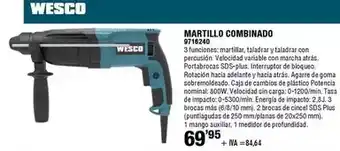Optimus Wesco - martillo combinado oferta