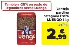 Carrefour Market Luengo - lenteja pardina categoria extra oferta