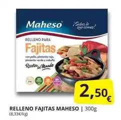 Supermercados MAS Maheso - relleno fajitas oferta