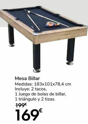 Carrefour Mesa billar oferta