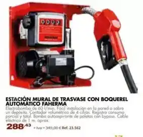 Coferdroza Total - estación mural de trasvase con boquerel automatico oferta