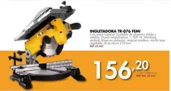 Coferdroza Vertical - ingletadora tr-076 femi oferta