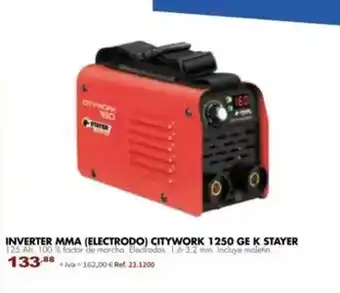Coferdroza Inverter - (electrodo) cityork 1250 gek stayer oferta