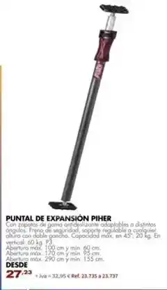 Coferdroza Vertical - puntal de expansion oferta