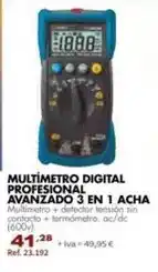 Coferdroza 3 en 1 - multimetro digital profesional avanzado 3 en 1 oferta