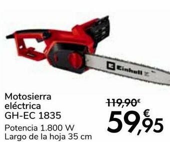 Carrefour Motosierra eléctrica gh-ec 1835 oferta