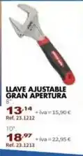Coferdroza Llave ajustable gran apertura oferta