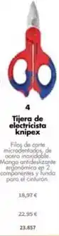 Coferdroza Knipex - tijera de electricista oferta