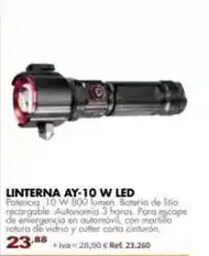 Coferdroza Linterna by-10 w led oferta