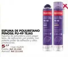 Coferdroza Penosil - espuma de poliuretano oferta