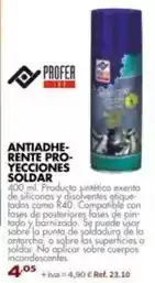 Coferdroza Antiadhe- rente pro-yecciones oferta