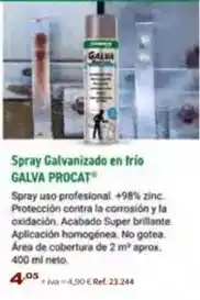 Coferdroza Brillante - spray galvanizado en trio oferta
