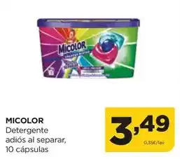 Alimerka Micolor - detergente adios al separar oferta
