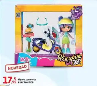 Alcampo Figura con moto oferta