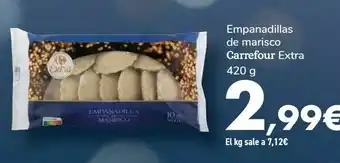 Carrefour Empanadillas de marisco carrefour extra oferta