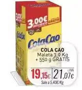 Cuevas Cash Cola cao - maleta + gratis oferta