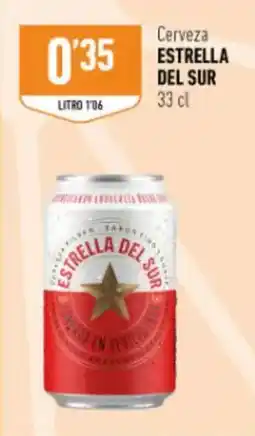 Supermercados Deza Estrella del sur - cerveza oferta