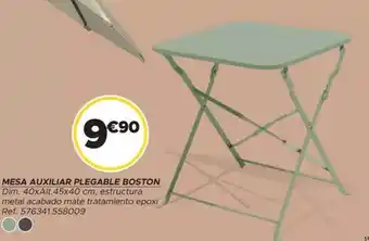 GiFi Mesa auxiliar plegable boston oferta