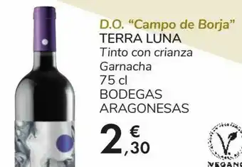 Carrefour D.o. "campo de borja" terra luna oferta