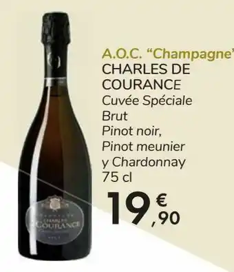 Carrefour A.o.c champagne charles de courance cuvée spéciale brut oferta