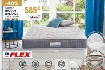 Samsung Colchón bikram balance flex de viscoelástica oferta