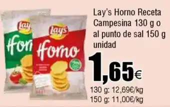 Cash FROIZ LAY'S Horno Receta Campesina oferta