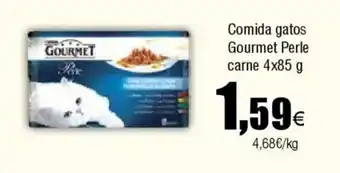 Cash FROIZ Comida gatos Gourmet Perle carne oferta