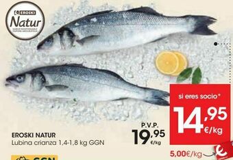 Eroski Eroski natur lubina crianza oferta