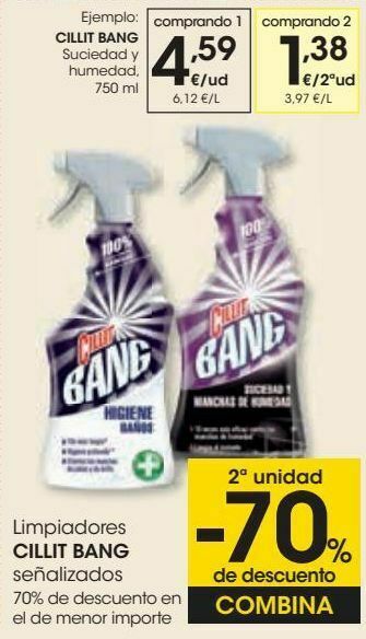 Eroski Cillit bang suciedad y humedad oferta