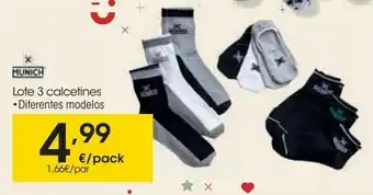 Eroski Lote 3 calcetines oferta