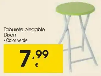 Eroski Taburete plegable dixon oferta